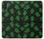 S4087 Motif Fantôme Vert Mignon Etui Coque Housse pour Samsung Galaxy A50