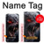 S4094 Loup au Clair de Lune Etui Coque Housse pour Samsung Galaxy A50