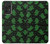 S4087 Motif Fantôme Vert Mignon Etui Coque Housse pour Samsung Galaxy A52, Galaxy A52 5G