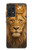 S4093 Portrait de Lion Royal Etui Coque Housse pour Samsung Galaxy A52, Galaxy A52 5G