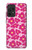 S4097 Motif Floral Rose Etui Coque Housse pour Samsung Galaxy A52, Galaxy A52 5G