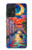 S4083 Venise Colorée au Clair de Lune Etui Coque Housse pour Samsung Galaxy A52s 5G