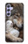 S4089 Loup et Agneau Amicaux Etui Coque Housse pour Samsung Galaxy A54 5G