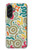 S4078 Motif Abstrait Coloré Etui Coque Housse pour Samsung Galaxy A56