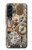 S4100 Collage Scientifique Vintage Etui Coque Housse pour Samsung Galaxy A56