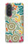 S4078 Motif Abstrait Coloré Etui Coque Housse pour Samsung Galaxy A57