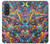 S4085 Art Cosmique Psychédélique Etui Coque Housse pour Samsung Galaxy A57