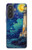 S4092 Phare au Clair de Lune Etui Coque Housse pour Samsung Galaxy A57