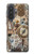 S4100 Collage Scientifique Vintage Etui Coque Housse pour Samsung Galaxy A57