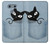 S2641 Pocket Black Cat Etui Coque Housse pour LG G6