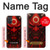 S4099 Illustration Démon Rouge Mystique Etui Coque Housse pour Samsung Galaxy A71 5G