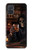 S4102 Art Taverne au Crâne Vintage Etui Coque Housse pour Samsung Galaxy A71 5G
