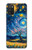 S4081 Art Galaxie Nocturne Etui Coque Housse pour Samsung Galaxy A03S