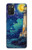 S4092 Phare au Clair de Lune Etui Coque Housse pour Samsung Galaxy A03S