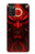 S4099 Illustration Démon Rouge Mystique Etui Coque Housse pour Samsung Galaxy A03S
