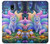 S4088 Esprit Renard Fantastique Etui Coque Housse pour Samsung Galaxy J7 (2018), J7 Aero, J7 Top, J7 Aura, J7 Crown, J7 Refine, J7 Eon, J7 V 2nd Gen, J7 Star
