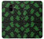 S4087 Motif Fantôme Vert Mignon Etui Coque Housse pour Samsung Galaxy A8 (2018)