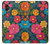 S4105 Motif Floral Coloré Etui Coque Housse pour Samsung Galaxy XCover7 Pro