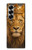 S4093 Portrait de Lion Royal Etui Coque Housse pour Samsung Galaxy Z Fold 7