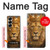 S4093 Portrait de Lion Royal Etui Coque Housse pour Samsung Galaxy Z Fold 7