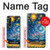 S4081 Art Galaxie Nocturne Etui Coque Housse pour Samsung Galaxy Z Fold 3 5G