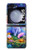 S4088 Esprit Renard Fantastique Etui Coque Housse pour Samsung Galaxy Z Flip 5