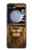 S4093 Portrait de Lion Royal Etui Coque Housse pour Samsung Galaxy Z Flip 5