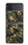 S4091 Motif Camouflage Numérique Vert Etui Coque Housse pour Samsung Galaxy Z Flip 4