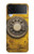 S4107 Téléphone Rotatif Vintage Etui Coque Housse pour Samsung Galaxy Z Flip 4