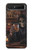S4102 Art Taverne au Crâne Vintage Etui Coque Housse pour Samsung Galaxy Z Flip 5G