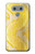 S2713 Yellow Snake Skin Graphic Printed Etui Coque Housse pour LG G6