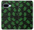 S4087 Motif Fantôme Vert Mignon Etui Coque Housse pour Google Pixel 9a