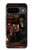 S4102 Art Taverne au Crâne Vintage Etui Coque Housse pour Google Pixel 9