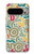 S4078 Motif Abstrait Coloré Etui Coque Housse pour Google Pixel 9 Pro