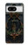 S4106 Ancre et Barre Marine Vintage Etui Coque Housse pour Google Pixel 8