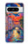 S4083 Venise Colorée au Clair de Lune Etui Coque Housse pour Google Pixel 8 pro