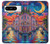 S4083 Venise Colorée au Clair de Lune Etui Coque Housse pour Google Pixel 8 pro