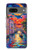 S4083 Venise Colorée au Clair de Lune Etui Coque Housse pour Google Pixel 7a
