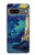 S4092 Phare au Clair de Lune Etui Coque Housse pour Google Pixel 7a
