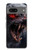 S4094 Loup au Clair de Lune Etui Coque Housse pour Google Pixel 7a