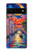 S4083 Venise Colorée au Clair de Lune Etui Coque Housse pour Google Pixel 6