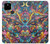 S4085 Art Cosmique Psychédélique Etui Coque Housse pour Google Pixel 4a 5G