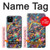 S4085 Art Cosmique Psychédélique Etui Coque Housse pour Google Pixel 4a 5G