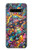 S4085 Art Cosmique Psychédélique Etui Coque Housse pour LG V60 ThinQ 5G