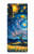 S4081 Art Galaxie Nocturne Etui Coque Housse pour LG Velvet
