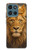 S4093 Portrait de Lion Royal Etui Coque Housse pour Motorola Moto G (2026), G Play (2026)