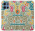 S4078 Motif Abstrait Coloré Etui Coque Housse pour Motorola Moto G 5G (2025)