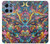S4085 Art Cosmique Psychédélique Etui Coque Housse pour Motorola Moto G 5G (2025)