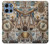 S4100 Collage Scientifique Vintage Etui Coque Housse pour Motorola Moto G 5G (2025)