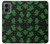 S4087 Motif Fantôme Vert Mignon Etui Coque Housse pour Motorola Moto G 5G (2024)